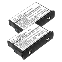 2 stuks: Insta360 X5 / CINSBAHA accu (3.89 V, 2550 mAh, 123accu huismerk) AIN00293