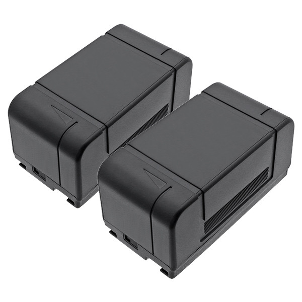 2 stuks: Sony NP-66H / NP-55 / NP-33 accu (6 V, 4200 mAh, 123accu huismerk) ASO01273 - 1