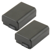 2 stuks: Sony NP-FW50 accu (7.4 V, 1080 mAh, 123accu huismerk) ASO01277 - 1