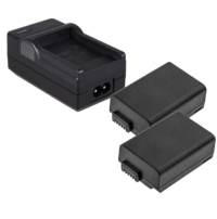 2 stuks Nikon EN-EL25 accu's + lader (7.6 V, 1280 mAh, 123accu huismerk)  ANI00312