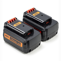 2 x Black & Decker 40V Max / BL2036-XJ accu (36V-40V Max, 1.5 Ah, 123accu huismerk)  ABL00462