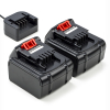 2 x Black & Decker BL1114 / BL1314 / BL1514 accu's + lader (14.4 V, 5.0 Ah, 123accu huismerk) ABL00471 - 1