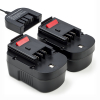 2x Black & Decker HPB14 / A1714 / A14 accu's + lader (14.4 V, 2.0 Ah, 123accu huismerk)