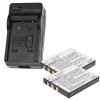 2x FujiFilm NP-40 accu + lader (3.7 V, 850 mAh, 123accu huismerk) AFU00317 - 1