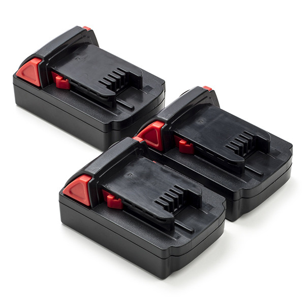 3-Pack Milwaukee M18 B2 / 4932430062 accu's (18 V, 2.0 Ah, 123accu huismerk)  AMI00596 - 1