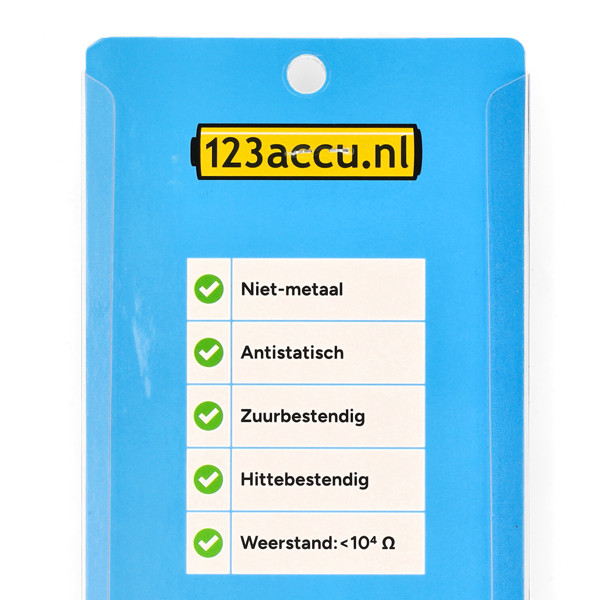 3-in-1 niet-geleidende antistatische pincetset (123accu huismerk) ADR00287 - 2