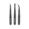 3-in-1 niet-geleidende antistatische pincetset (123accu huismerk) ADR00287 - 3