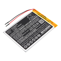 3GO PT406080 accu (3.7 V, Li-pl, 2500mAh, 123accu huismerk)  A3G00002