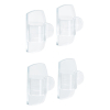 3M Command kabelclips rond transparant (4 stuks) 214554 - 3