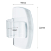 3M Command kabelclips rond transparant (4 stuks) 214554 - 4