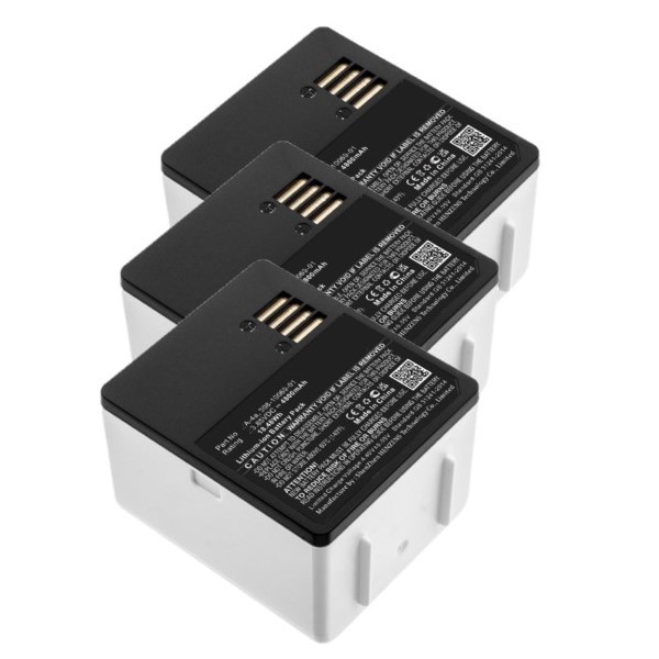 3 stuks: Arlo A-4a / 308-10069-01 accu's (3.85 V, 4800 mAh, 123accu huismerk) AAR00199 - 1