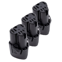 3 stuks: STIHL AS2 / EA024006500 accu's (10.8 V, 3.0 Ah, 123accu huismerk) AST00122
