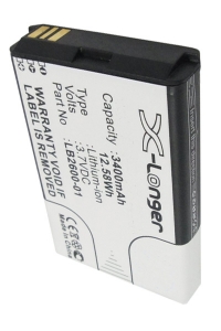 4G Systems LB2600-01 accu (3400 mAh, 123accu huismerk)  A4G00001