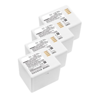 4 stuks Arlo A-1 / A-1B / 308-10029-01 accu's (7.4 V, 2200 mAh, 123accu huismerk)  AAR00202