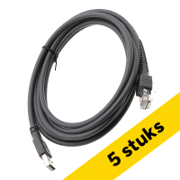 5 stuks: HBC BA222060 / BA222061 accu's (6 V, 700 mAh, Ni-Mh, 123accu huismerk) AHB00010