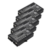 5 stuks: Ikusi BT06 / 2303691 accu's (7.2 V, 600 mAh, Ni-Mh, 123accu huismerk) AIK00011 - 1