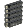 5 stuks: Zebra 82-166537-01 / BTRY-36IAB0E-00 accu's (3.7 V, 3400 mAh, 123accu huismerk) AZE00238 - 1