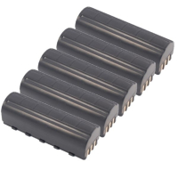 5 stuks: Zebra BTRY-LS34IAB00-00 / 21-62606-01 accu's (3.7 V, 2600 mAh, 123accu huismerk)  AZE00260