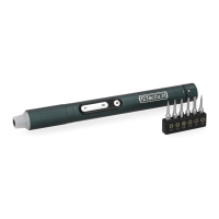 8-in-1 elektrische schroevendraaierset (123accu huismerk) ADR00282