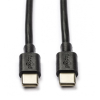 USB C naar USB C kabel (0.5 meter, zwart)