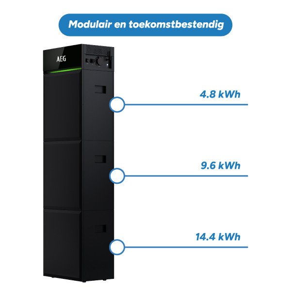 AEG AS-BML09 4.8 kWh uitbreidingsbatterij AAE00148 - 8