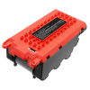 AEG / Electrolux BAFLB222LI20-TP / 140157229034 accu (22.2 V, 2000 mAh, 123accu huismerk) AEL00094 - 1