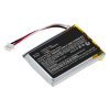 AKG P083040-Q02 accu (3.7 V, 1000 mAh, 123accu huismerk) AAK00008 - 1