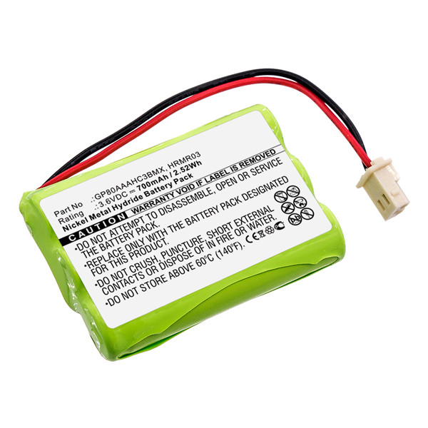 AT&T TL26401 / CPH-464J / AP55AAAH3 accu (700 mAh, 123accu huismerk)  AAT00194 - 1