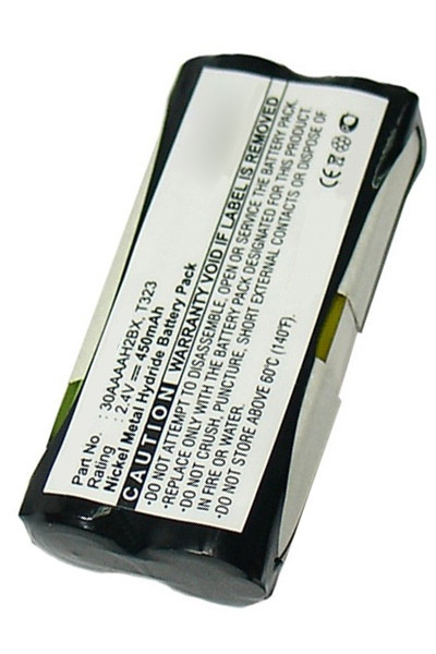 AUDIOLINE T323 / 30AAAAH2BX / T325 accu (450 mAh, 123accu huismerk)  AAU00078 - 1