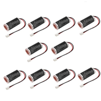 Aanbieding: 10x Verisure CR-2/3AZ accu (3.0 V, 1350 mAh, 123accu huismerk)  AVE00234