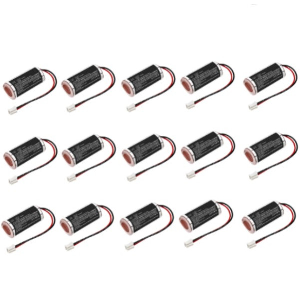 Aanbieding: 15x Verisure CR-2/3AZ accu (3.0 V, 1350 mAh, 123accu huismerk)  AVE00231 - 1
