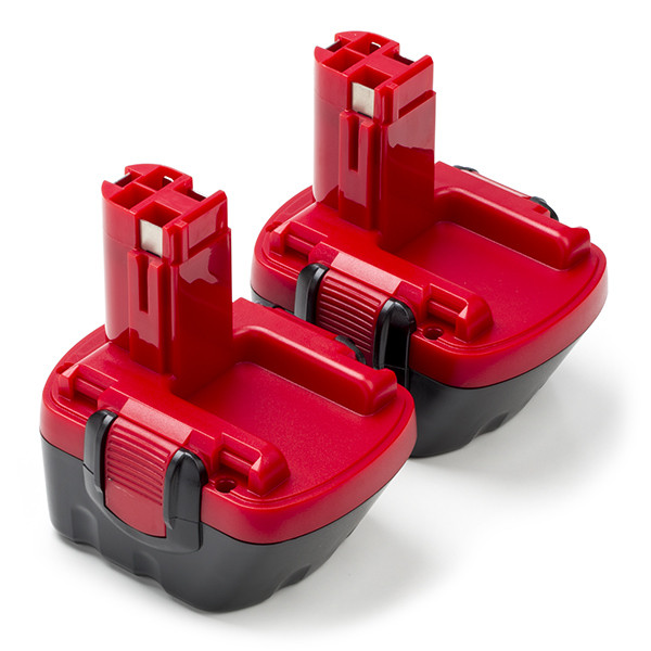 Aanbieding: 2x Bosch BAT043 accu (12 V, 3.0 Ah, Ni-MH, 123accu huismerk)  ABO00368 - 1