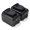 Aanbieding: 2x DeWalt DCB144 XR Li-ion accu's (14.4 V, 6.0 Ah, 123accu huismerk)  ADE01200