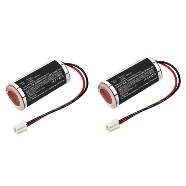 Aanbieding: 2x Verisure CR-2/3AZ accu (3.0 V, 1350 mAh, 123accu huismerk)  AVE00230 - 1