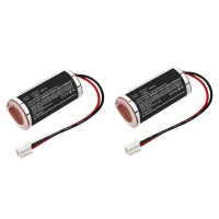 Aanbieding: 2x Verisure CR-2/3AZ accu (3.0 V, 1350 mAh, 123accu huismerk)  AVE00230