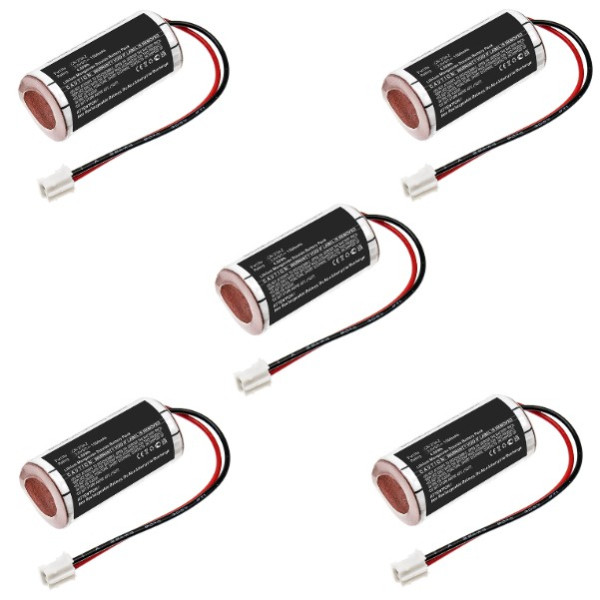 Aanbieding: 5x Verisure CR-2/3AZ accu (3.0 V, 1350 mAh, 123accu huismerk)  AVE00235 - 1