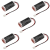 Aanbieding: 5x Verisure CR-2/3AZ accu (3.0 V, 1350 mAh, 123accu huismerk)