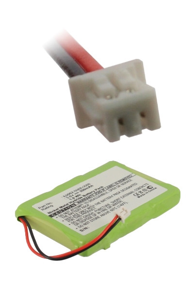 Aastra Telecom 23-0022-00 / E0062-0068-0000 accu (550 mAh, 123accu huismerk)  AAA00006 - 1