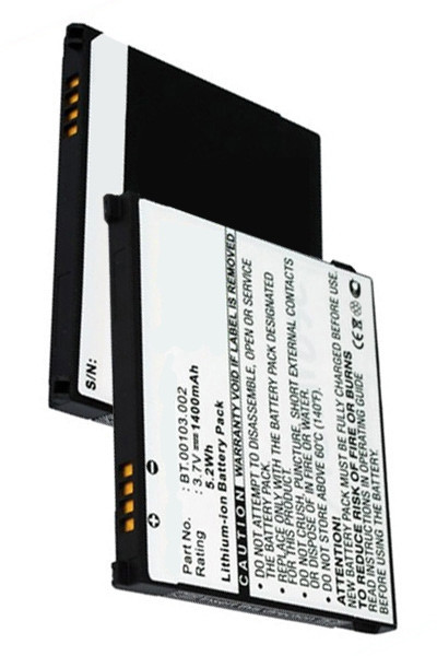 Acer 1UF504553-1-T0582 / BT.00103.002 accu (1400 mAh, 123accu huismerk)  AAC00019 - 1