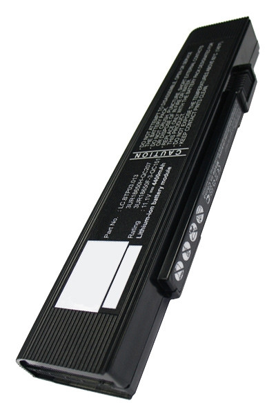 Acer 3UR18650H-QC207 / LC.BTP03.005 accu (11.1 V, 4400 mAh, 123accu huismerk)  AAC00169 - 1