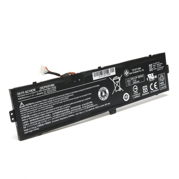 Acer AC14C8I / KT.0030G.007 accu (11.4 V, 3220 mAh, origineel)  AAC00770 - 1