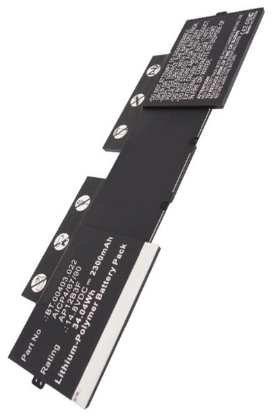 Acer AP12B3F / BT.00403.022 accu (14.8 V, 2300 mAh, 123accu huismerk)  AAC00159 - 1