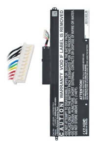 Acer AP13D3K / 1ICP5/60/80-2 accu (7.5 V, 6060 mAh, 123accu huismerk)  AAC00427