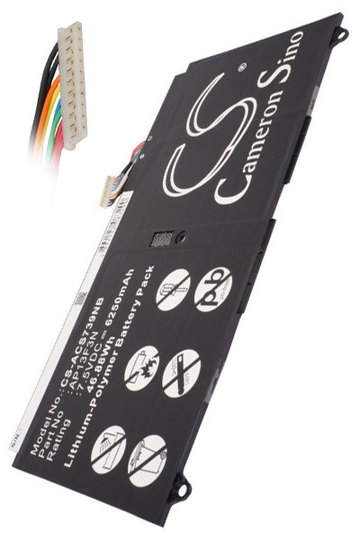 Acer AP13F3N accu (7.5 V, 6250 mAh, 123accu huismerk)  AAC00162 - 1
