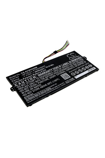 Acer AP16L5J / KT00205002 accu (7.4 V, 4650 mAh, 123accu huismerk)  AAC00784 - 1