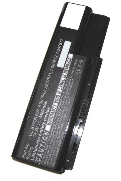 Acer AS07B41 / AS07B32 / AS07B51 accu (14.8 V, 4400 mAh, 123accu huismerk)  AAC00079 - 1
