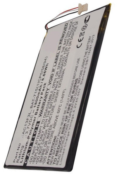 Acer BAT-715(1ICP5/58/94) / KT.0010G.002D accu (1800 mAh, 123accu huismerk)  AAC00209 - 1