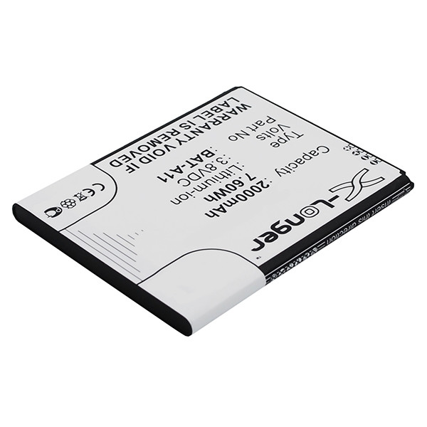 Acer BAT-A11 / KT.0010K.007 accu (2000 mAh, 123accu huismerk)  AAC00463 - 1