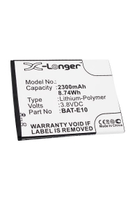 Acer BAT-E10(1ICP4/61/75) / KT.0010K.009 accu (2300 mAh, 123accu huismerk)  AAC00584