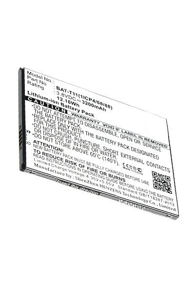 Acer BAT-T11 / KT.0010S.018 accu (3200 mAh, 123accu huismerk)  AAC00591 - 1